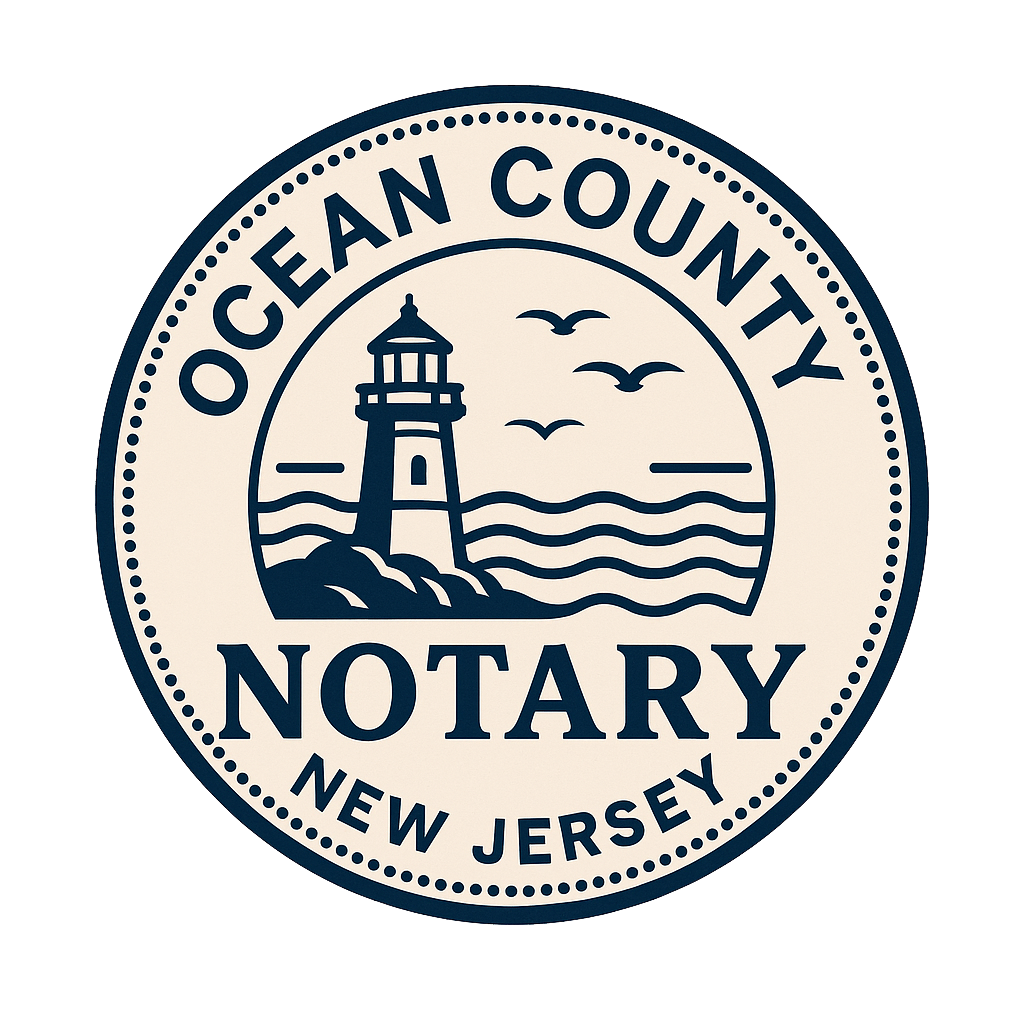 Ocean County, NJ Notary
